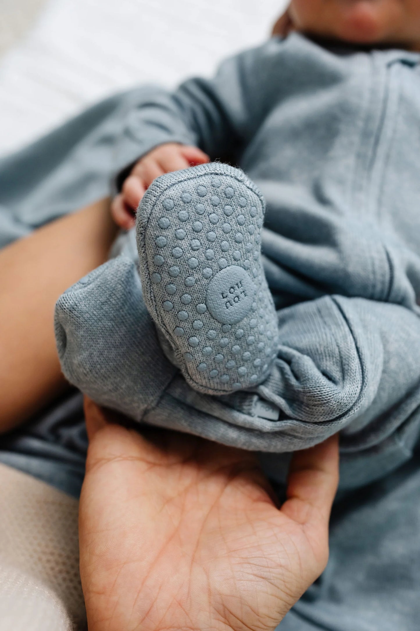 Miller Plush Knit Zipper Footie