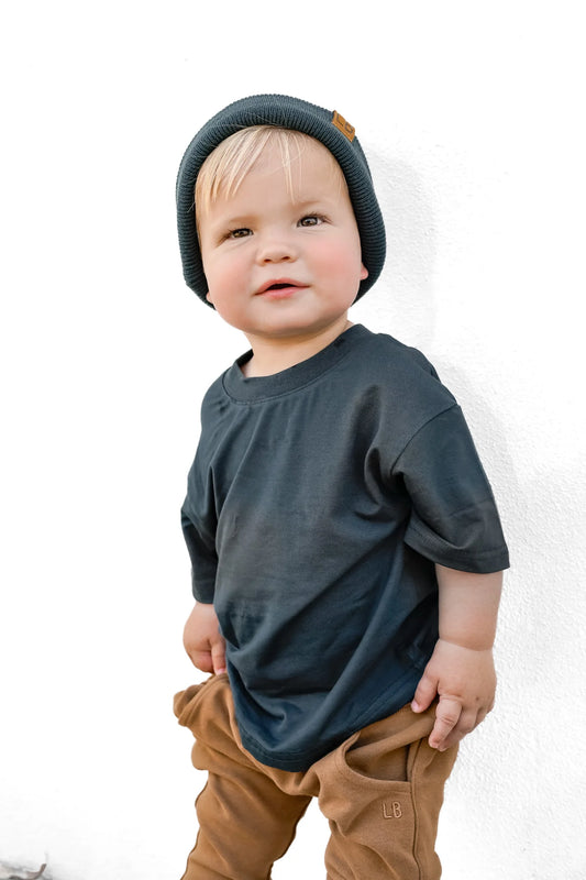 Oversized Bamboo Tee | Nightfall