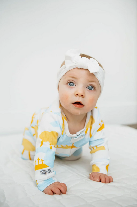 Easter Footed Sleeper | Happy Easter!