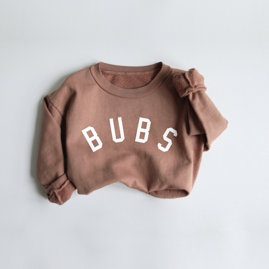BUBS Everyday Sweatshirt | Rosewood