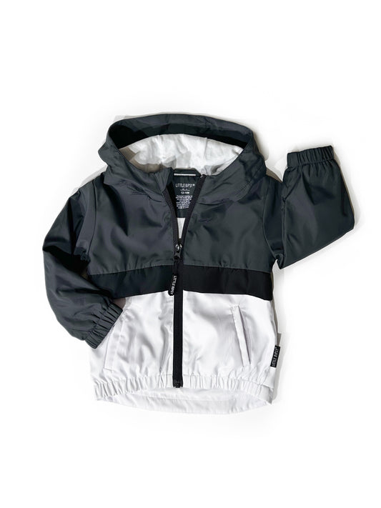 Block Windbreaker | Pewter