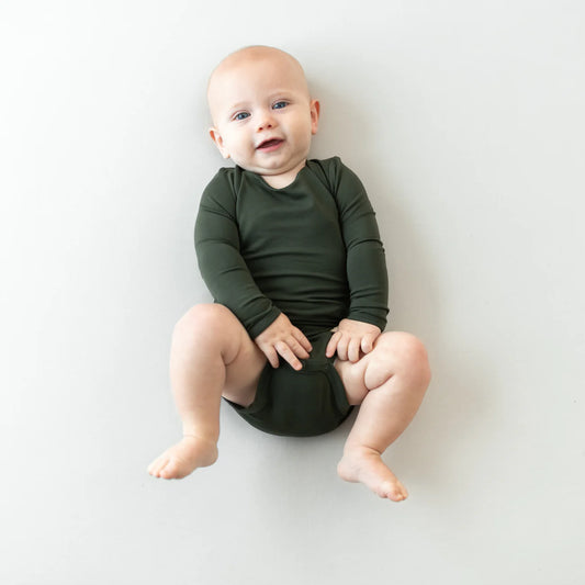 Bamboo Long Sleeve Bodysuit | Fir