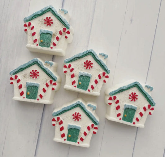 Gingerbread House Bath Bomb