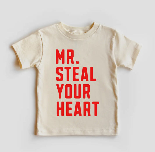 Mr. Steal Your Heart Tee | Cream