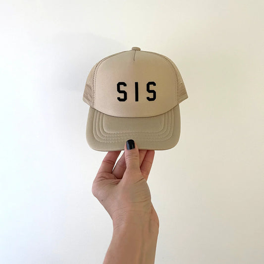 SIS® Trucker Hat | BEIGE
