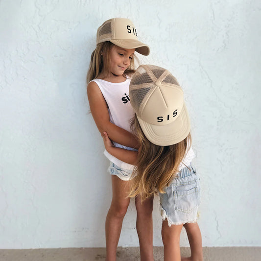 SIS® Trucker Hat | BEIGE