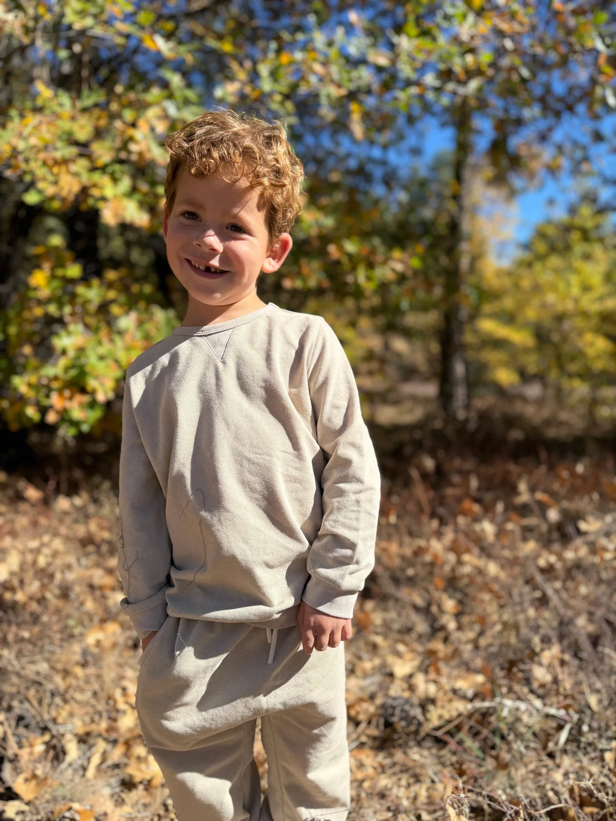 Tarquin Pique Pullover | Beige