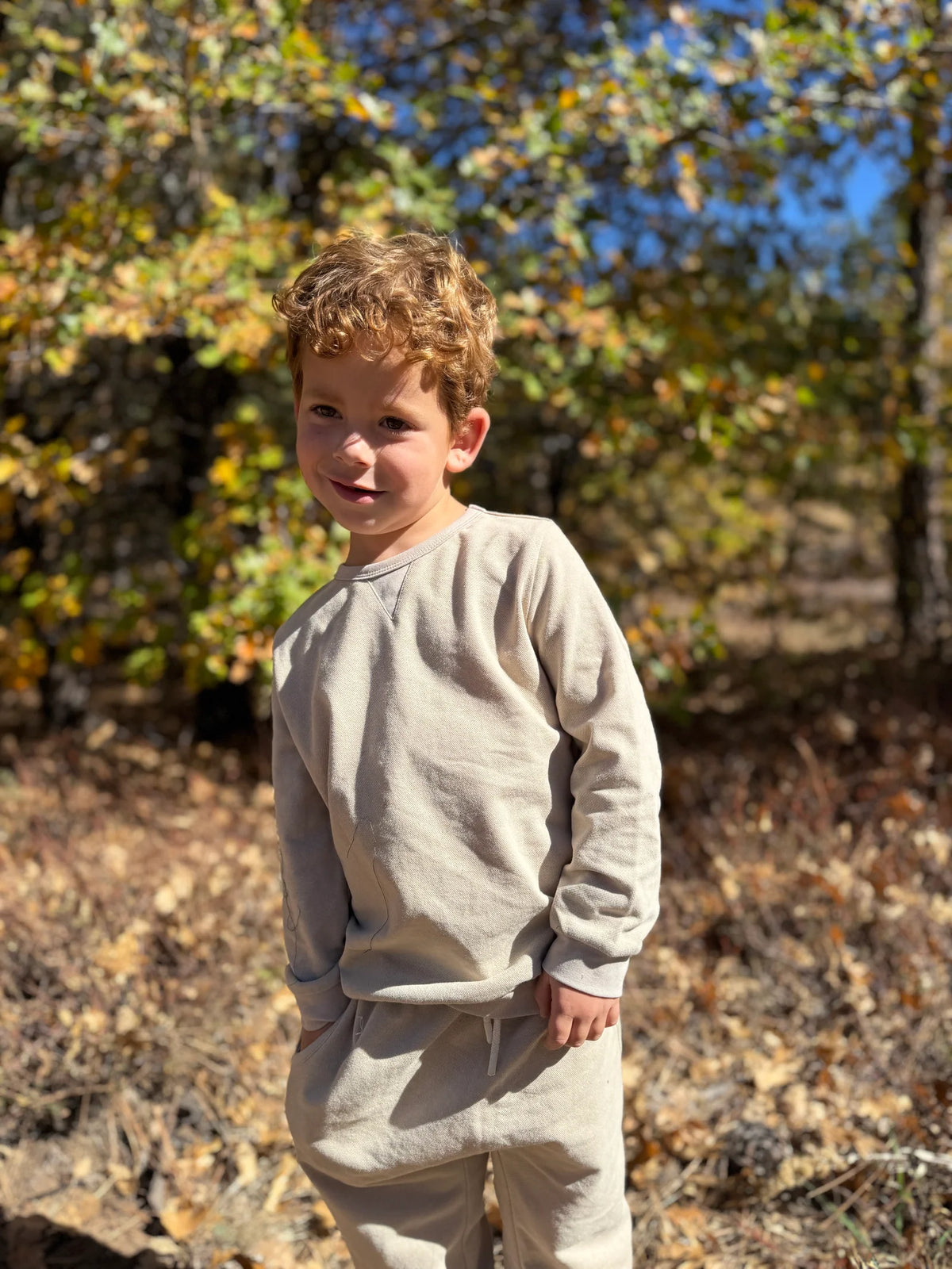 Tarquin Pique Pullover | Beige