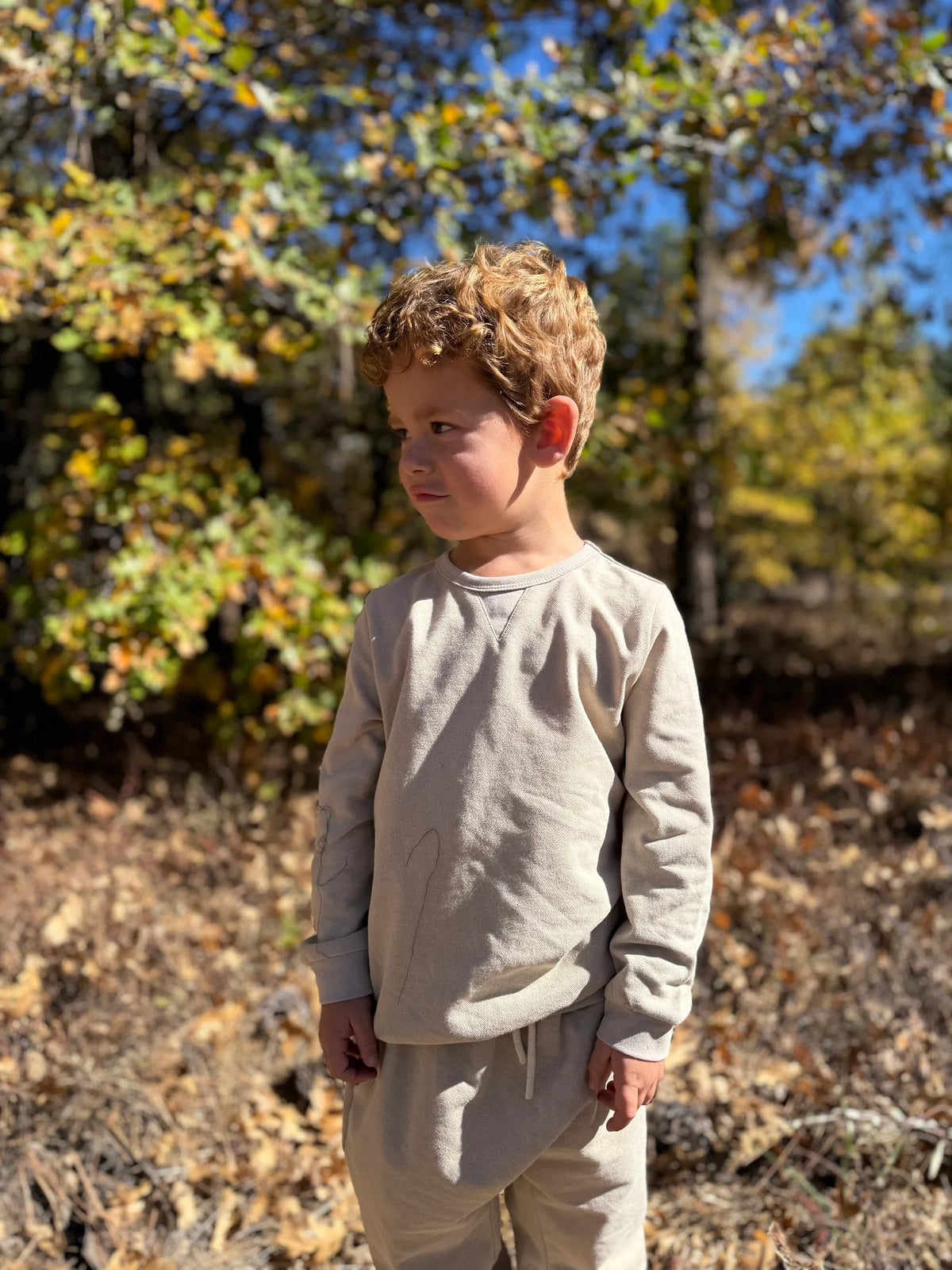 Tarquin Pique Pullover | Beige
