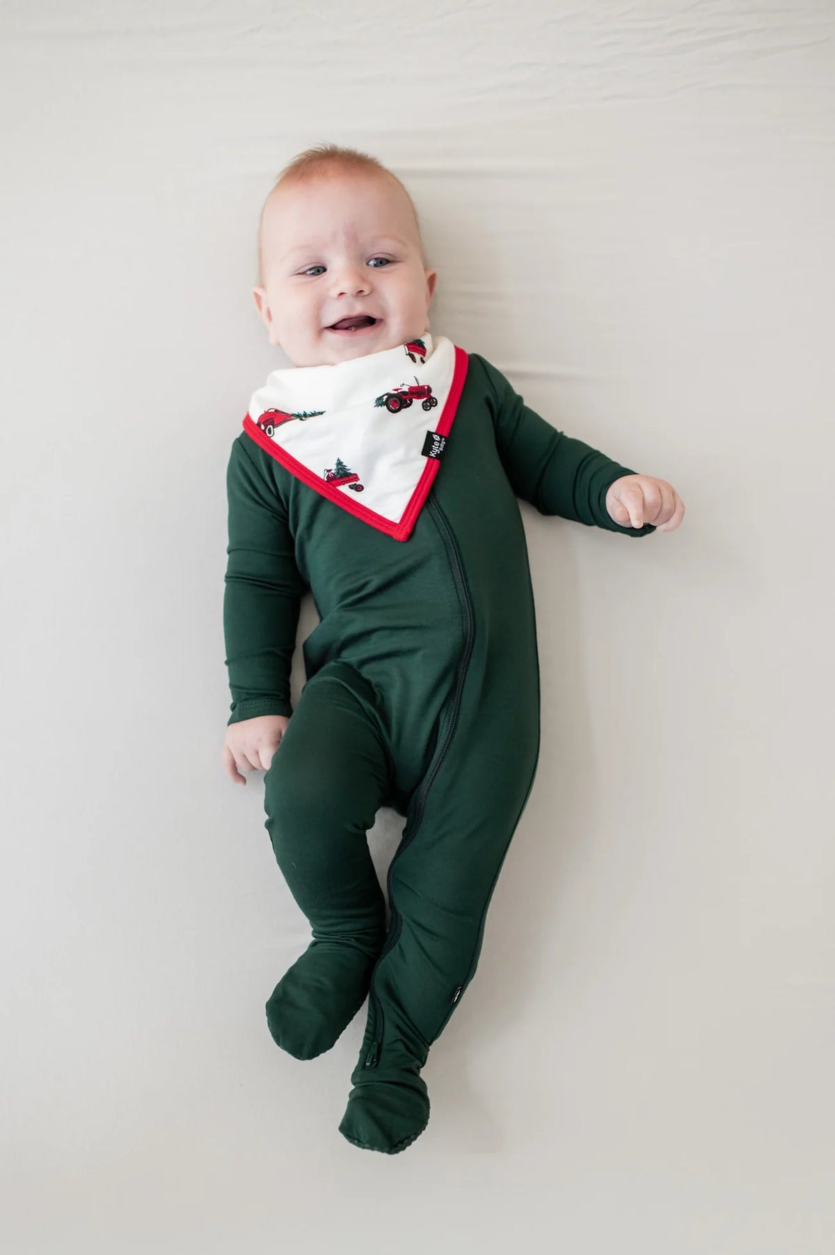 Bamboo Zippered Footie | Cypress