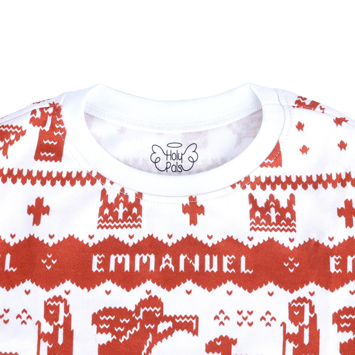 Christmas Long Sleeve Pajama Set | Emmanuel
