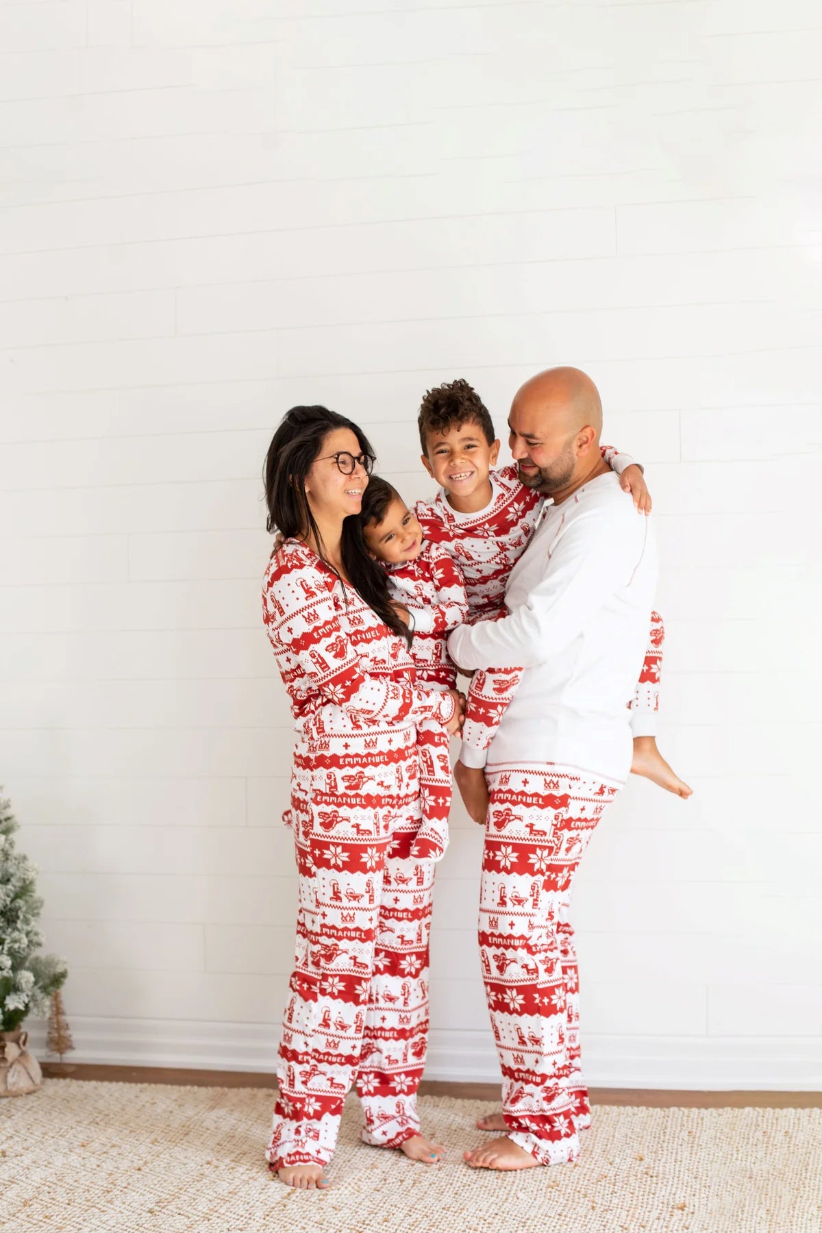 Christmas Long Sleeve Pajama Set | Emmanuel