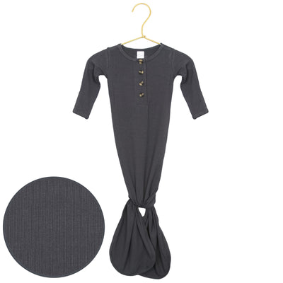 Knotted Gown | Hudson (Ribbed)