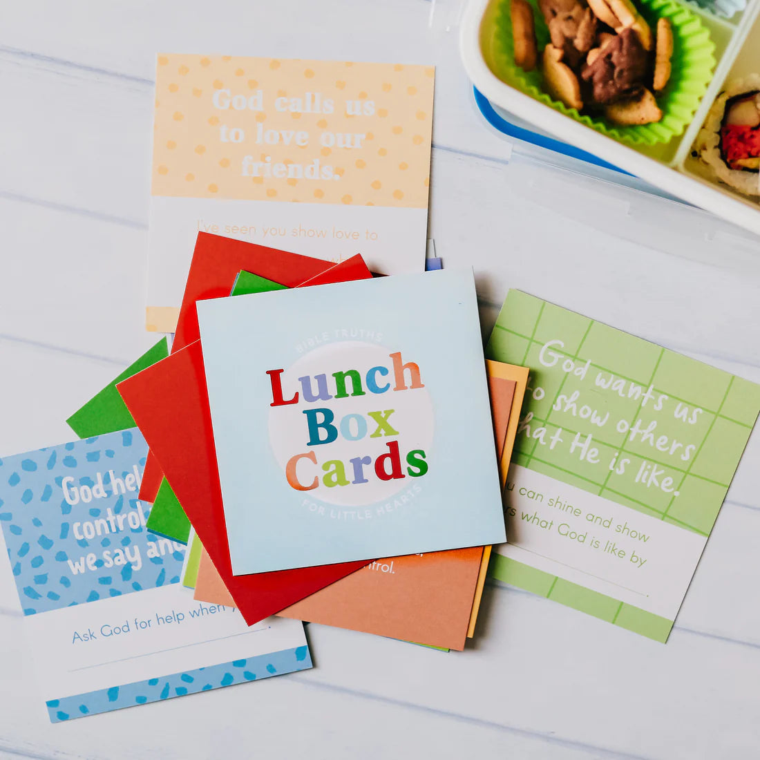 Lunch Box Cards - Bible Truths for Little Hearts