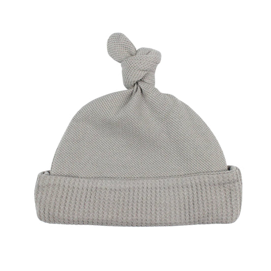 Organic Pique Knotted Hat | Fog