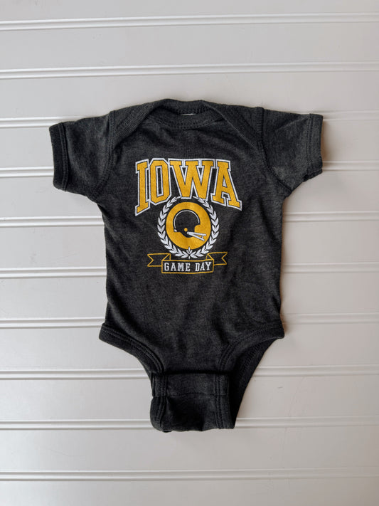 IOWA Game Day Bodysuit | Vintage Smoke