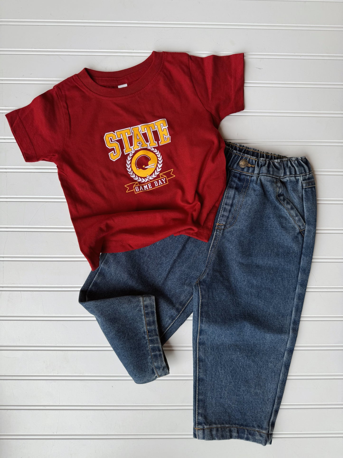 STATE Game Day T-Shirt | Garnet