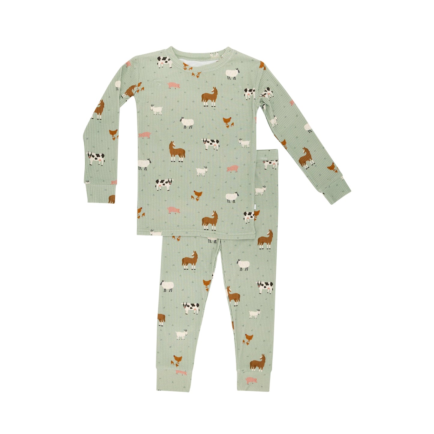 Bamboo Pajama Set | Farm Animals
