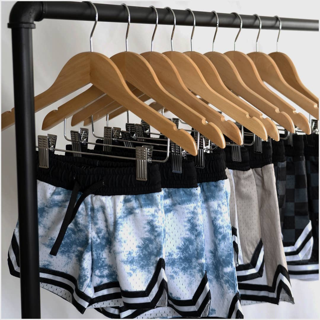Color-Blocked Mesh Practice Shorts