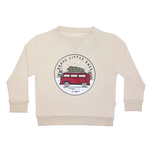 French Terry Pullover | Red VW