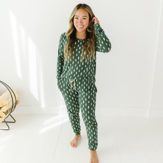 Adult Bamboo Top | Christmas Tree