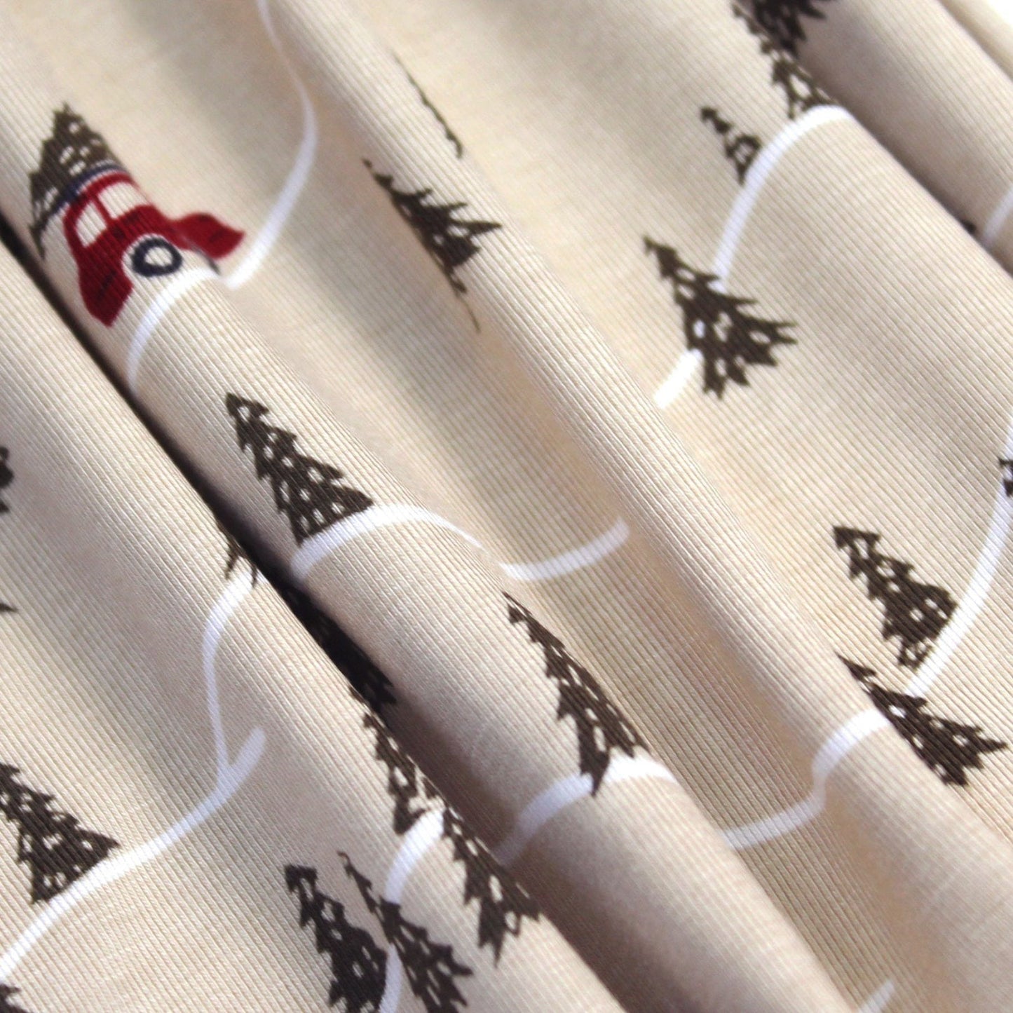 Bamboo Sleeper w/ Fold-Over Feet | Winter Wonderland