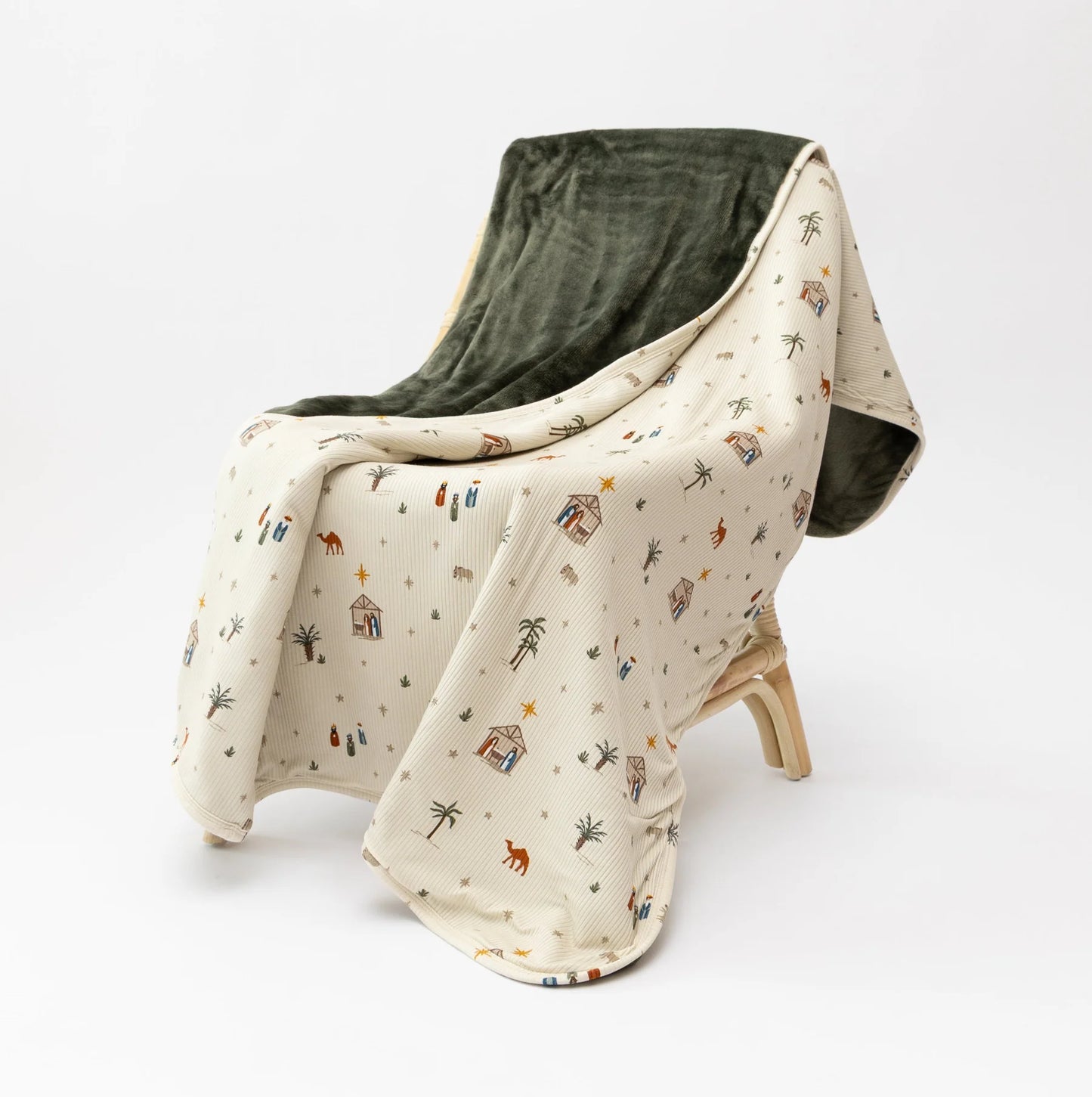 Nativity Small Ribbed Blanket