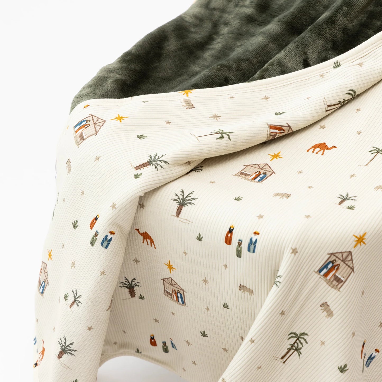 Nativity Small Ribbed Blanket