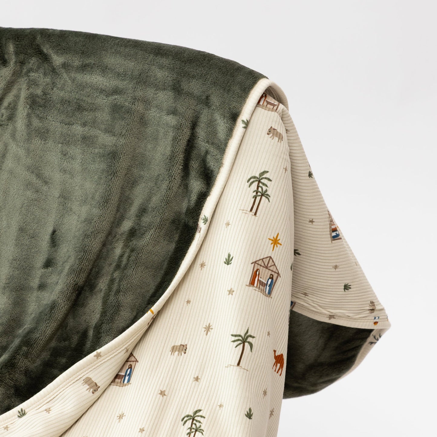 Nativity Small Ribbed Blanket