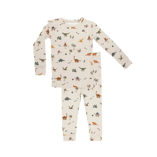 Bamboo Pajama Set | Prehistoric Dinosaurs