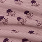 Folk Meadow (Small Ribbed) | Bamboo Plush Blanket