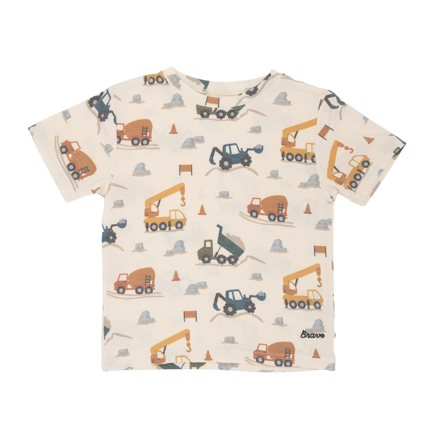 Construction Heathered Bamboo Tee