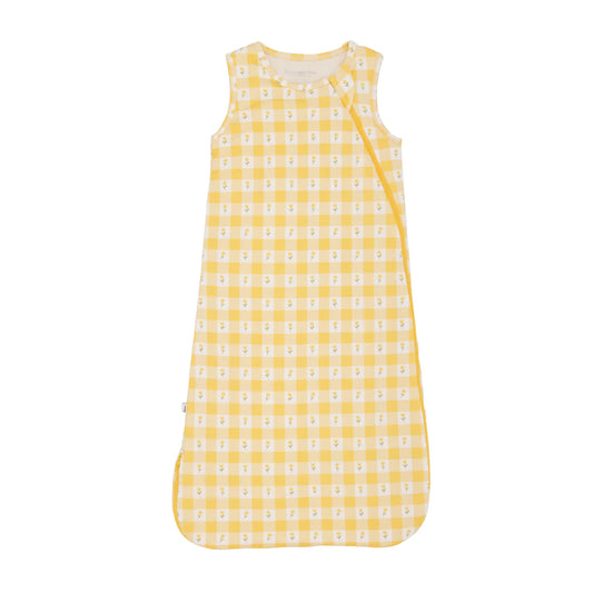 Bamboo Sleep Sack 1.0 | Yellow Gingham Tulip