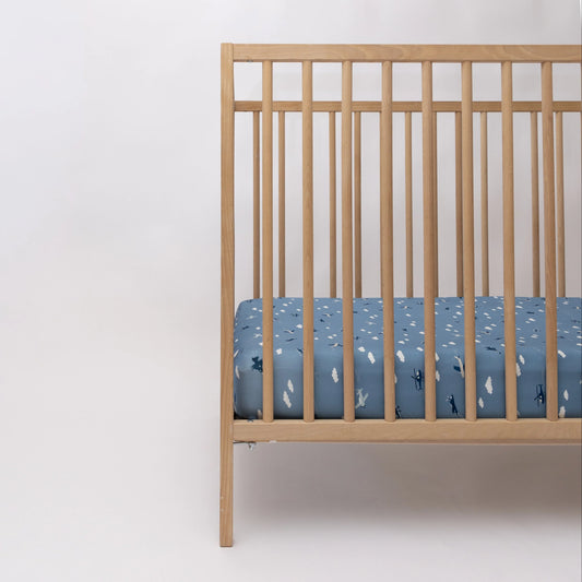 Crib Sheet | Take Flight Blue