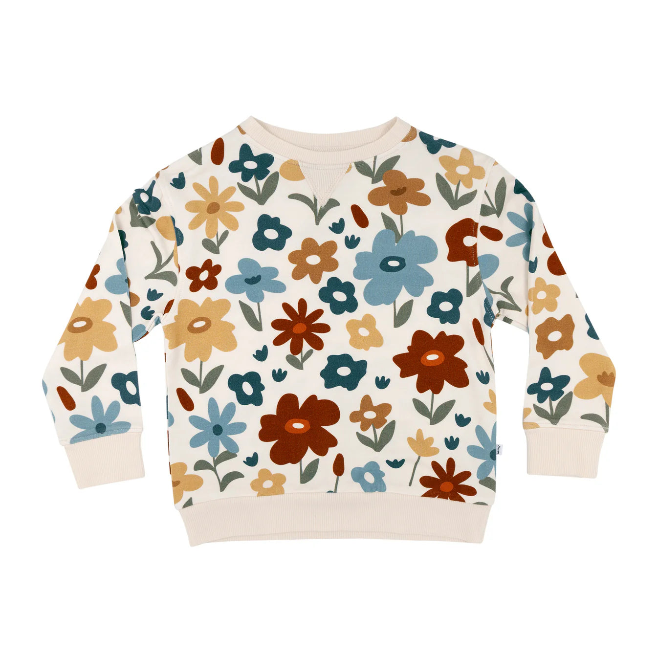 Autumn Meadow Bamboo French Terry Pullover