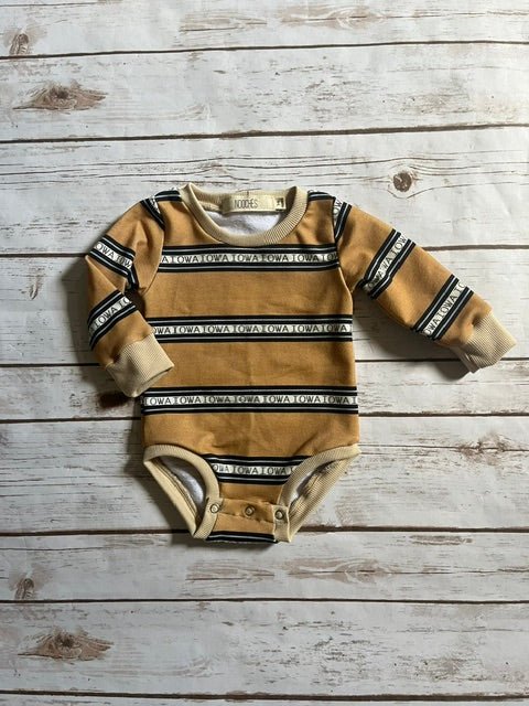 Vintage Stripe Bodysuit || Iowa