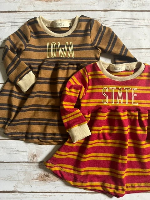 Classic Dress || Iowa Golden Brown