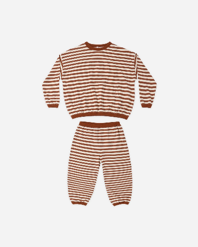 Relaxed Set | Brick Stripe