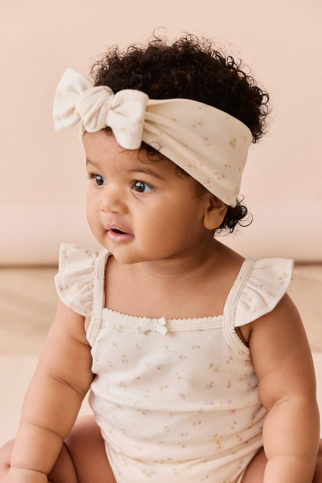 Organic Cotton Bettina Bodysuit | Briella Whisper