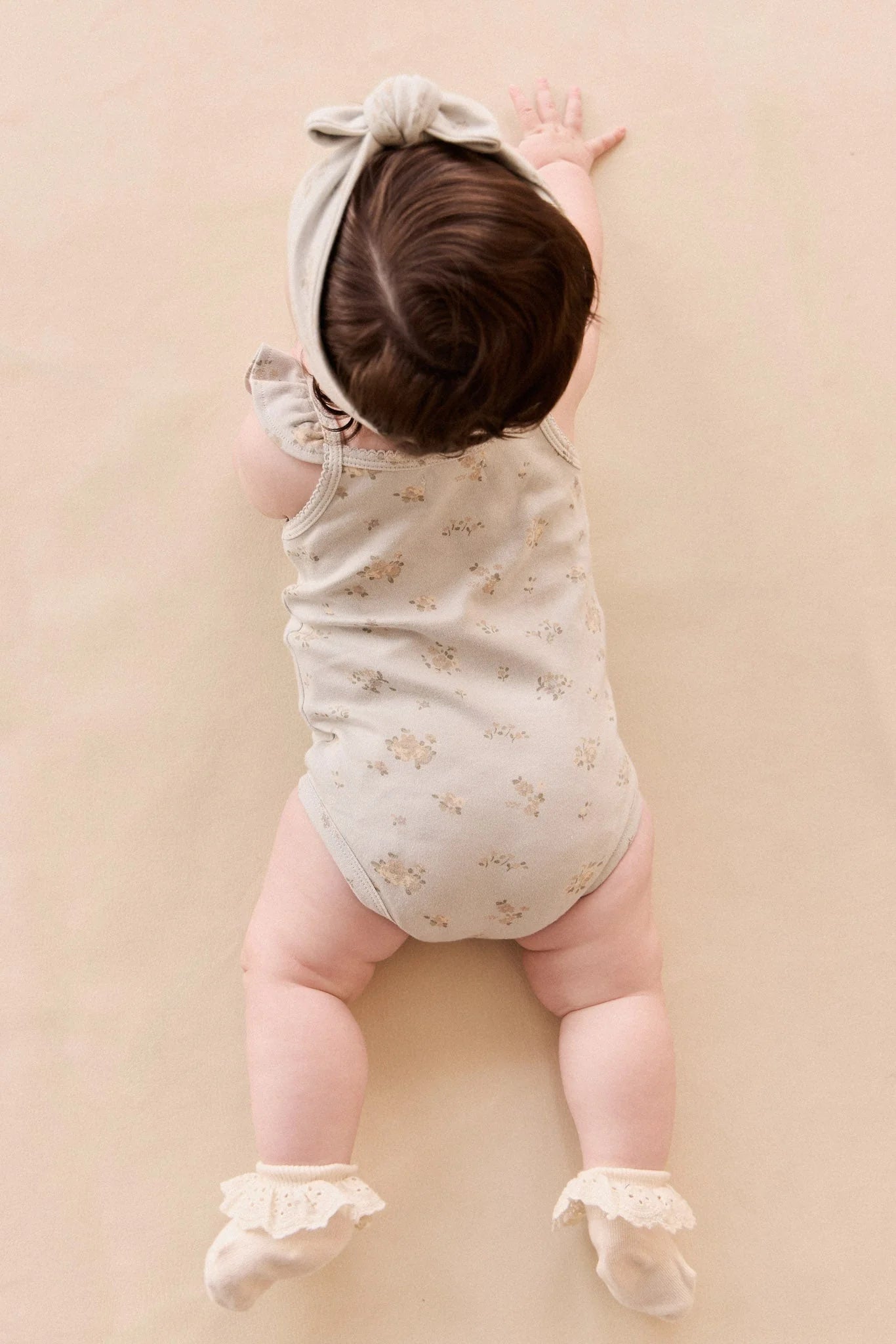 Organic Cotton Bettina Bodysuit | Petite Fleur Blue