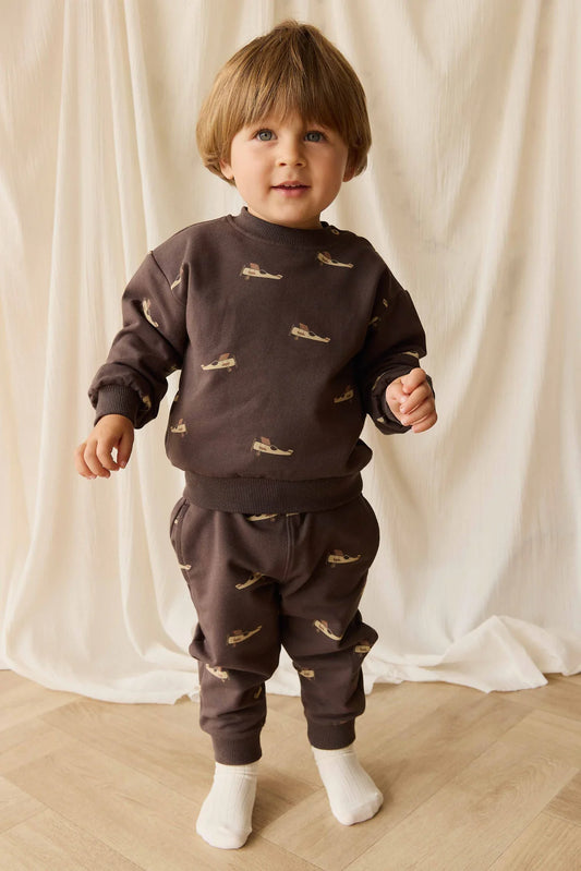 Peyton Sweatshirt | Pilot Planes on Bistre