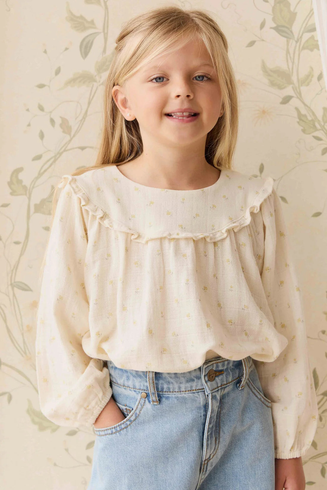 Muslin Amira Blouse | Vintage Ditsy