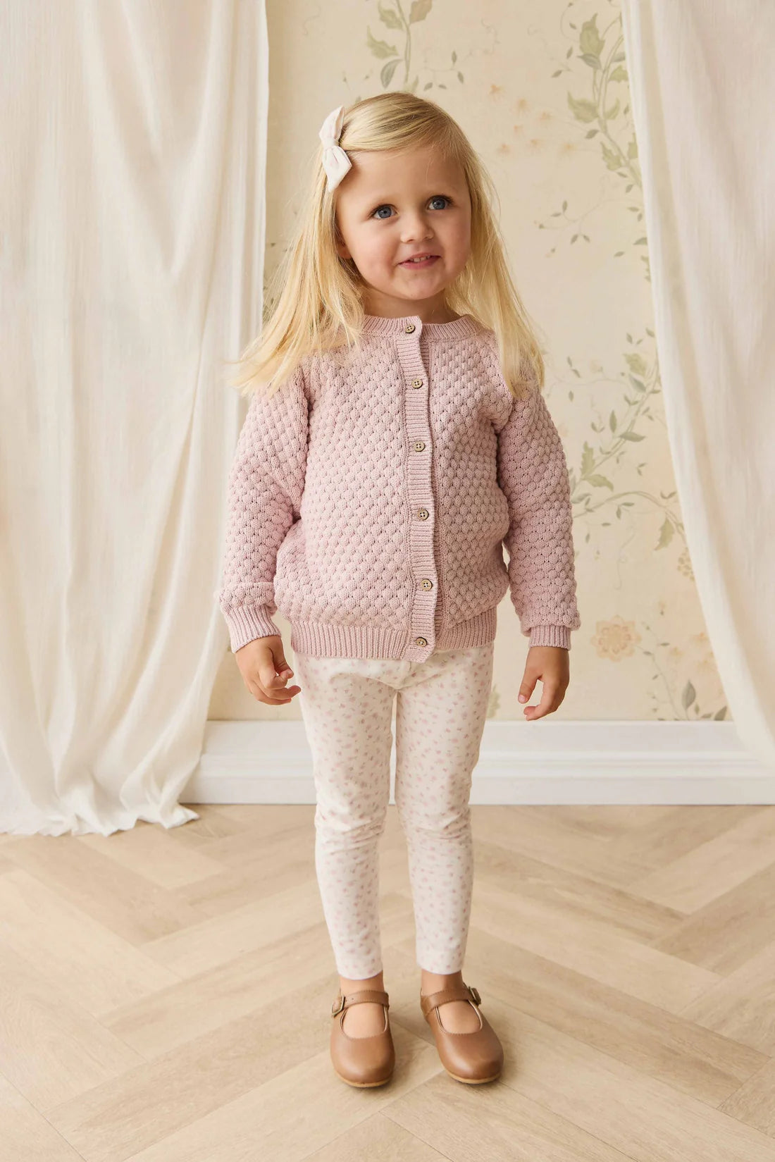 Everyday Cotton Legging | Victoria Blush