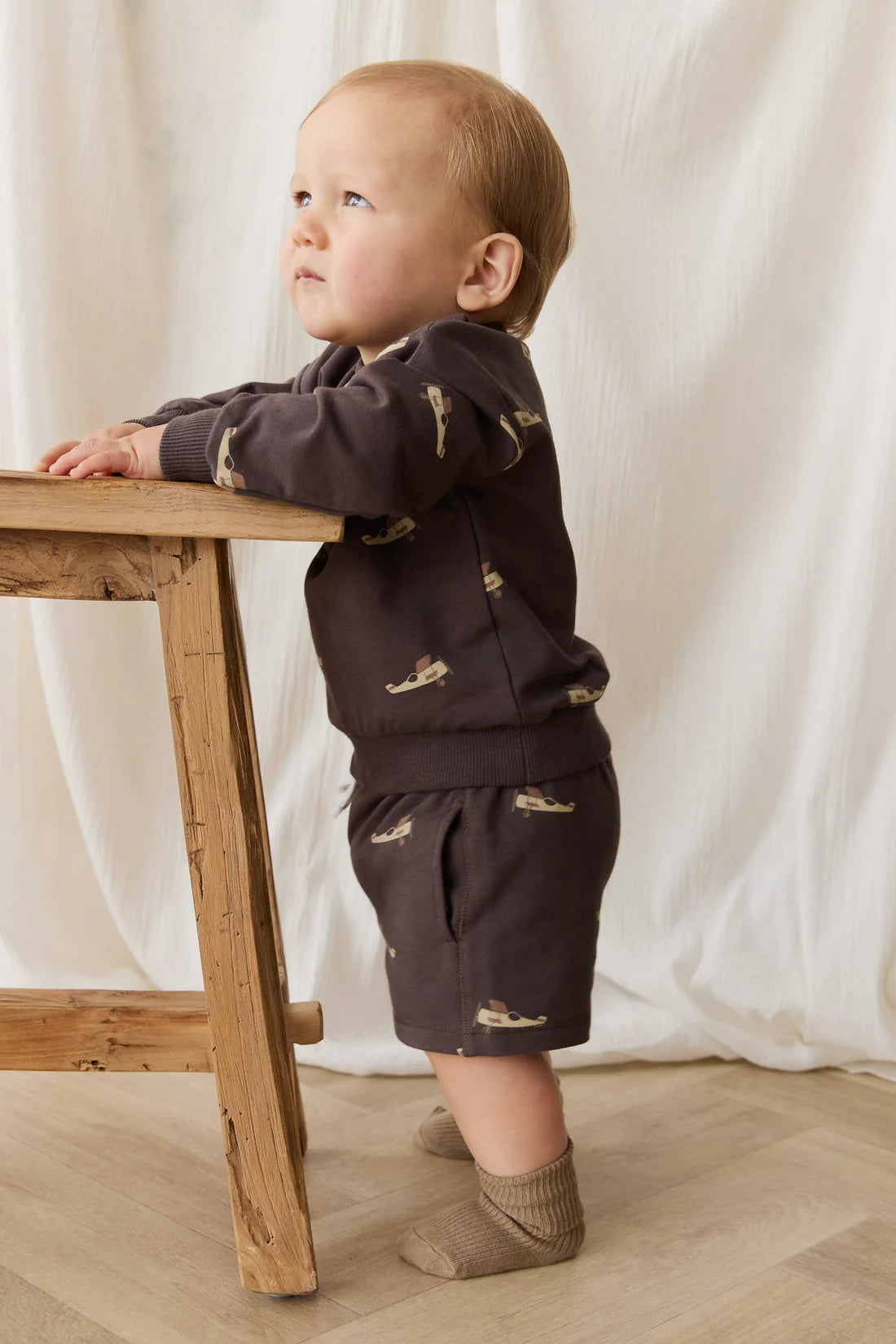 Peyton Sweatshirt | Pilot Planes on Bistre
