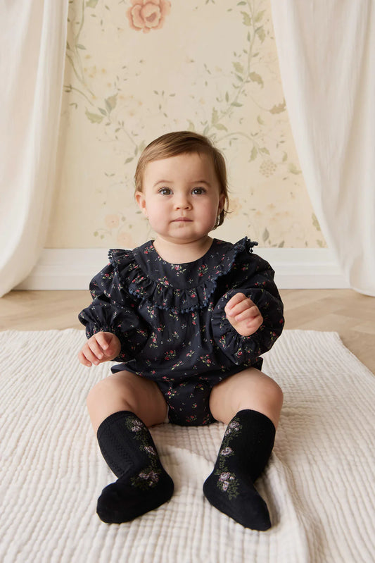 Malia Romper | Bianca Noir