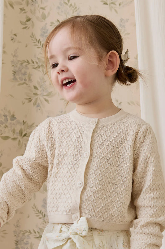 Clementine Cardigan | Vanilla