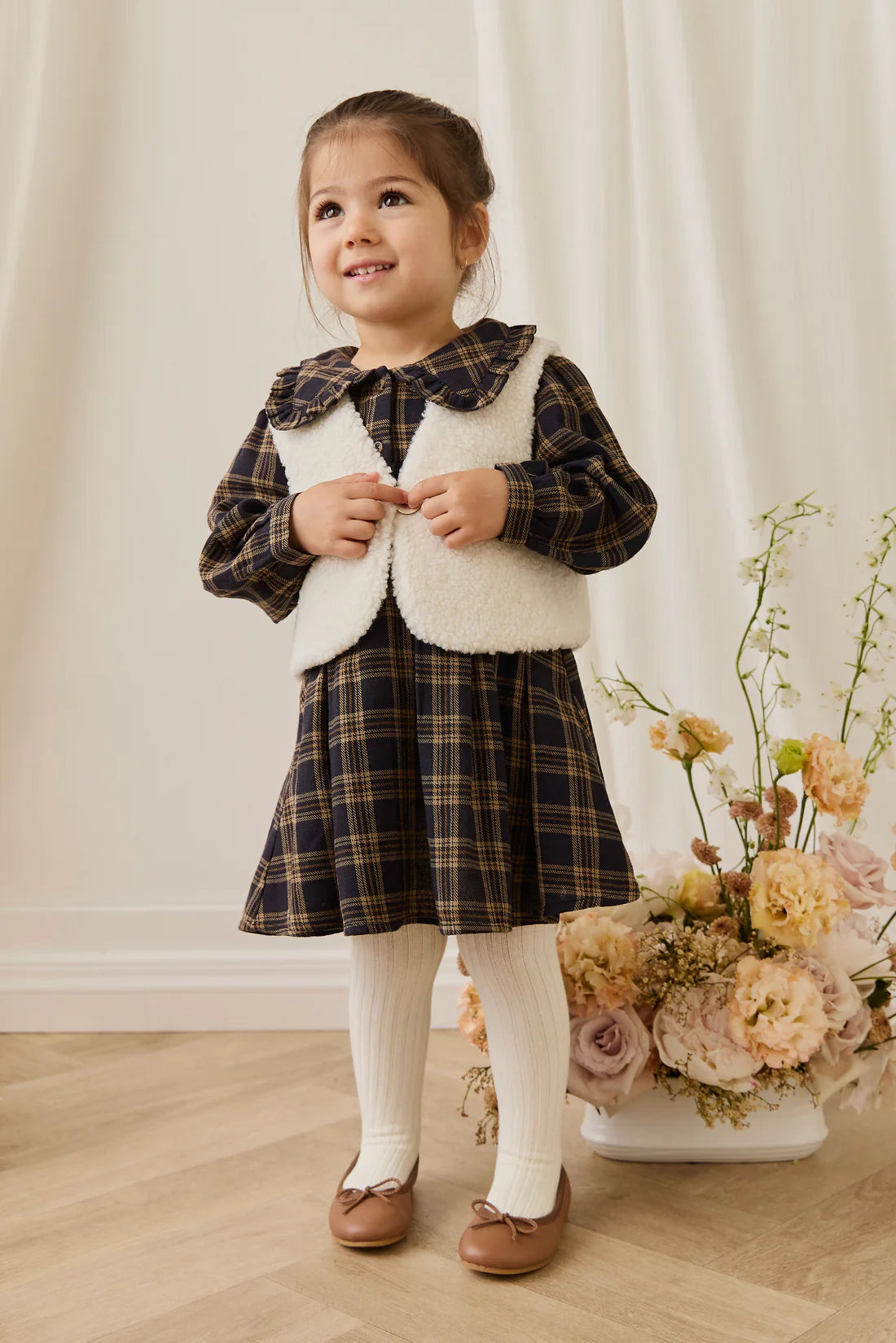 Petal Vest | Natural