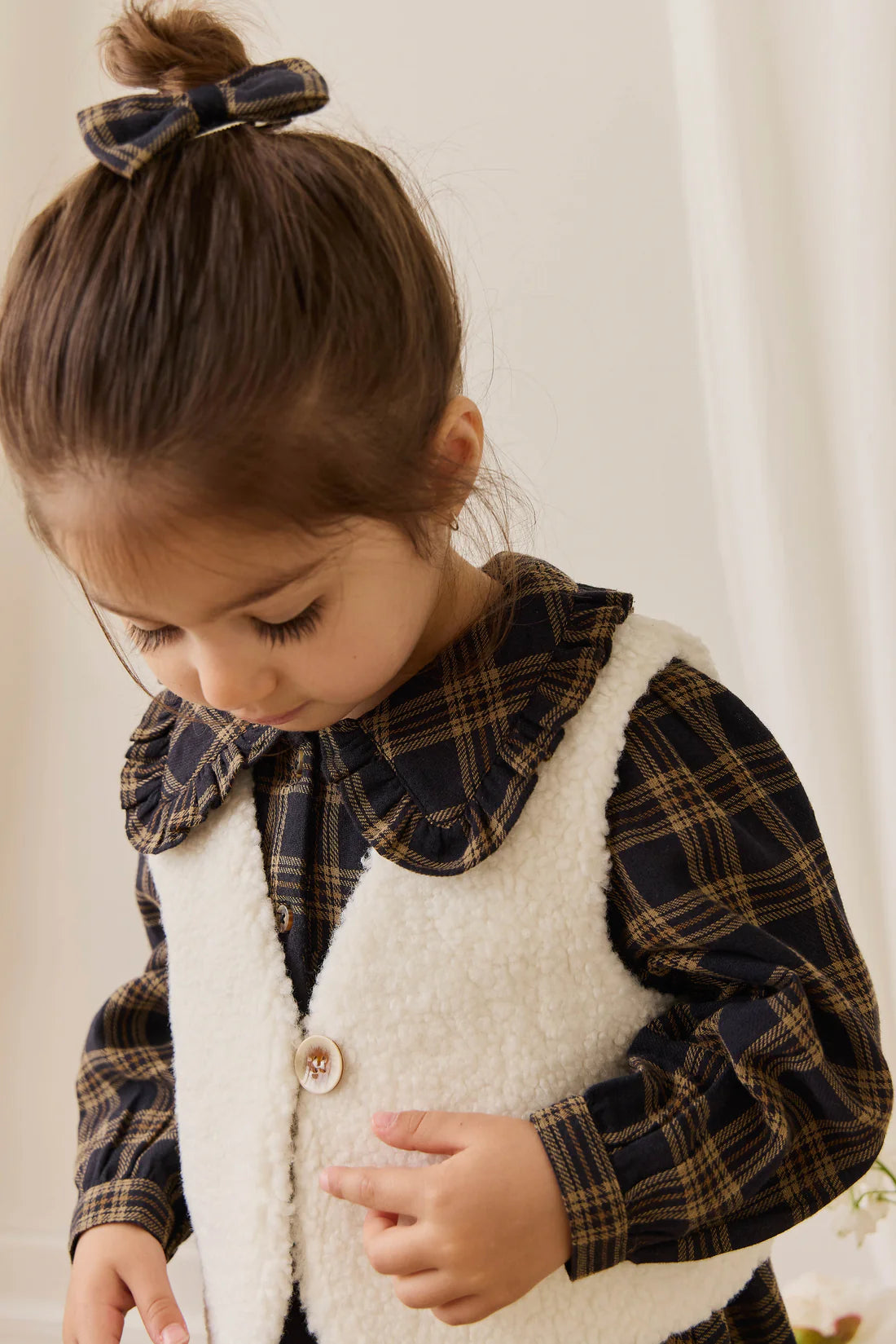 Petal Vest | Natural