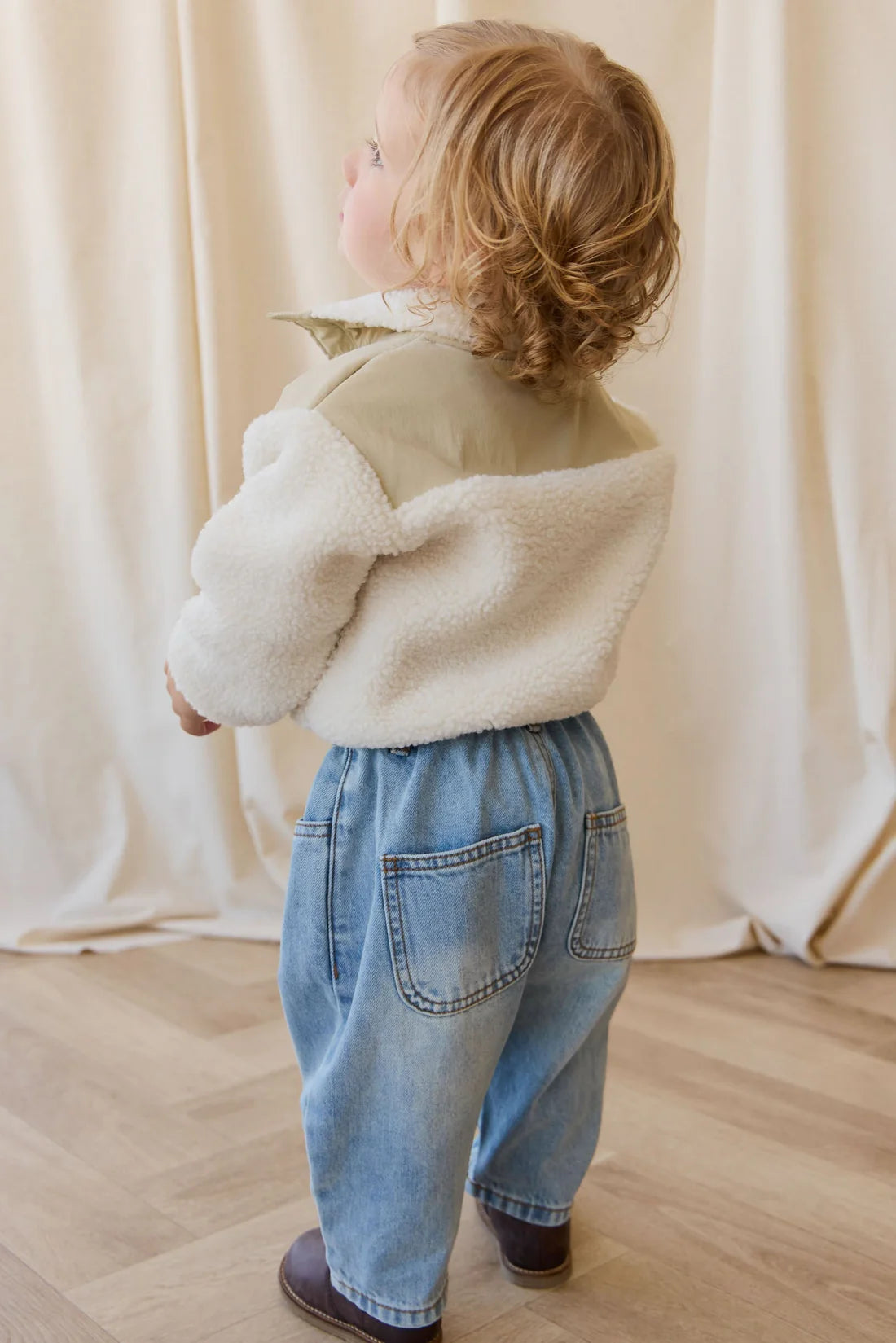Mackenzie Sherpa Top | Natural Sandy