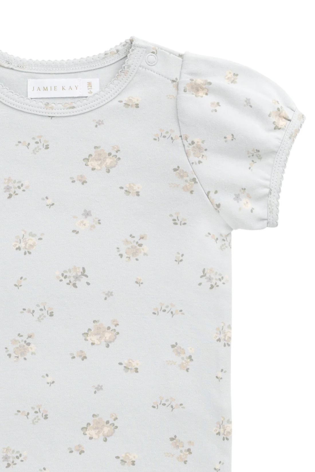 Organic Cotton Prairie Top | Petite Fleur Blue